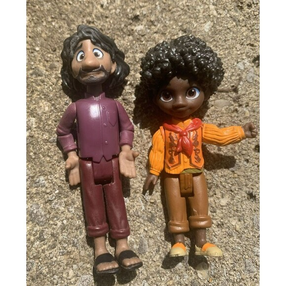 Disney Encanto Bruno Madrigal 3" & Luisa Mini Dolls Action Figures Jakks Pacific - Picture 1 of 4